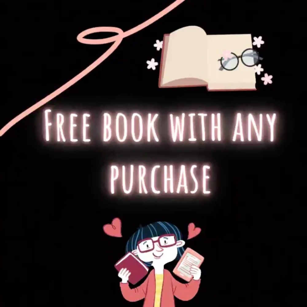 free book with any purchase!